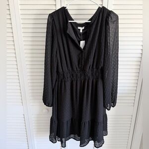 NWT Maurices Chiffon Knee Length Dress